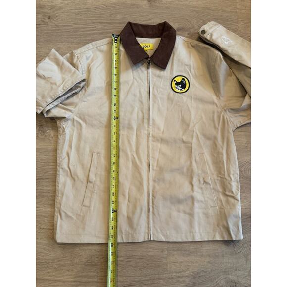 Golf Wang Tan Grandpa Jacket Size Medium - Picture 8 of 9